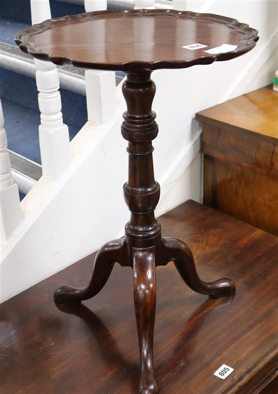 A tripod wine table W.36cm